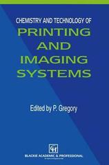Cover of Chemistry and Technology of Printing and Imaging Systems