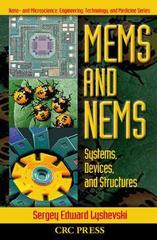 Cover of MEMS and NEMS: Systems, Devices, and Structures
