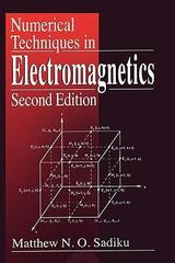 Cover of Numerical Techniques in Electromagnetics, 2nd ed.
